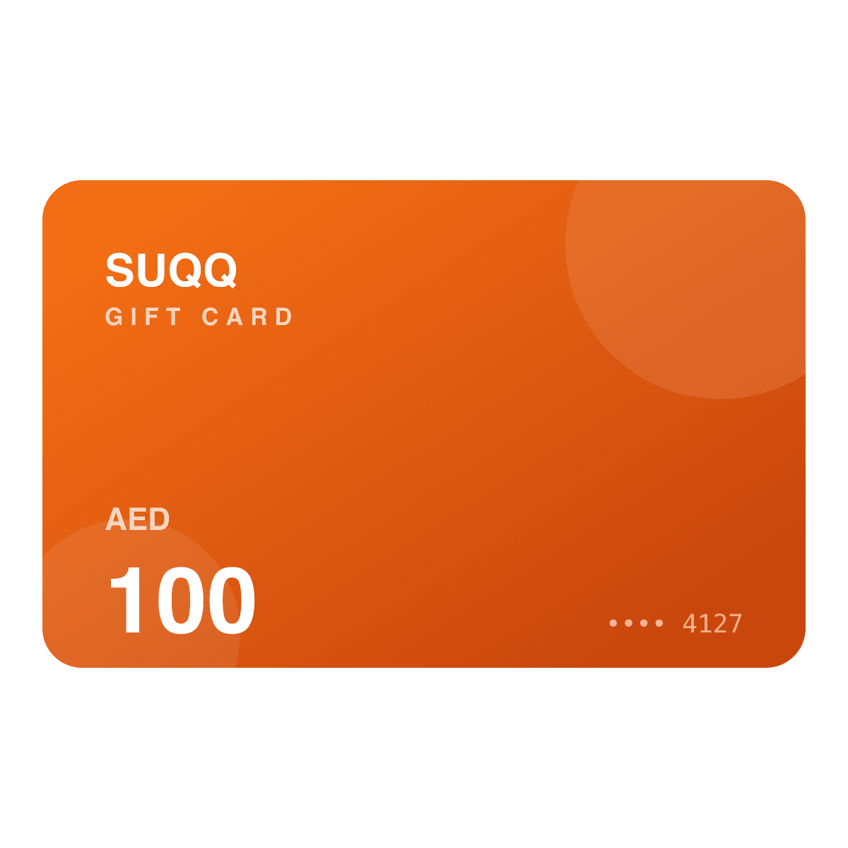 SUQQ Gift Card — AED 100