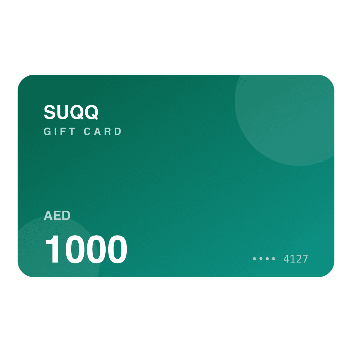 SUQQ Gift Card — AED 1000