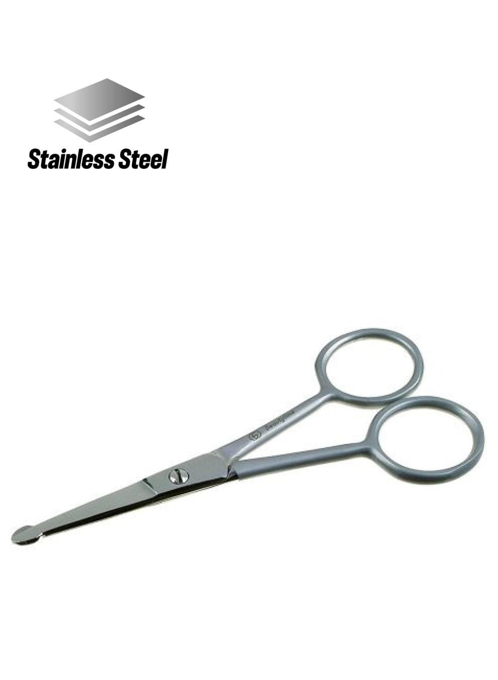 Nasal Safety Scissors Silver One Size