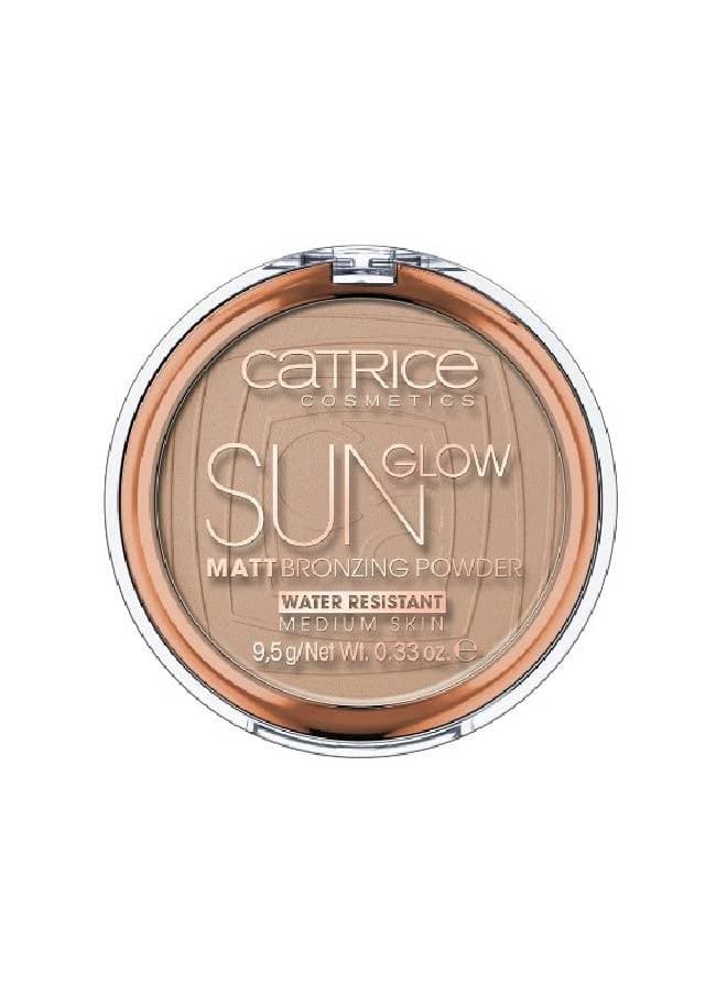 Sun Glow Matt Bronzing Powder 9.5 G 030 Medium Bronze