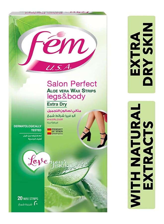 20 Body Wax Strips