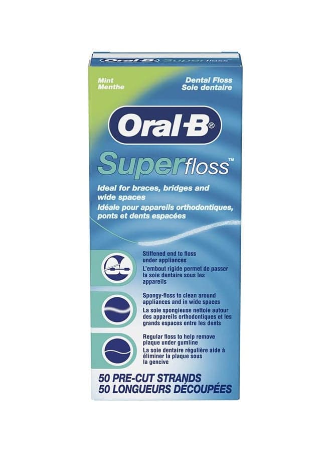 Super Floss 50 Pre-Cut Strands