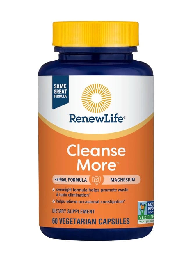 Cleanse Morea, 60 Vegetarian Capsules Packaging May Vary