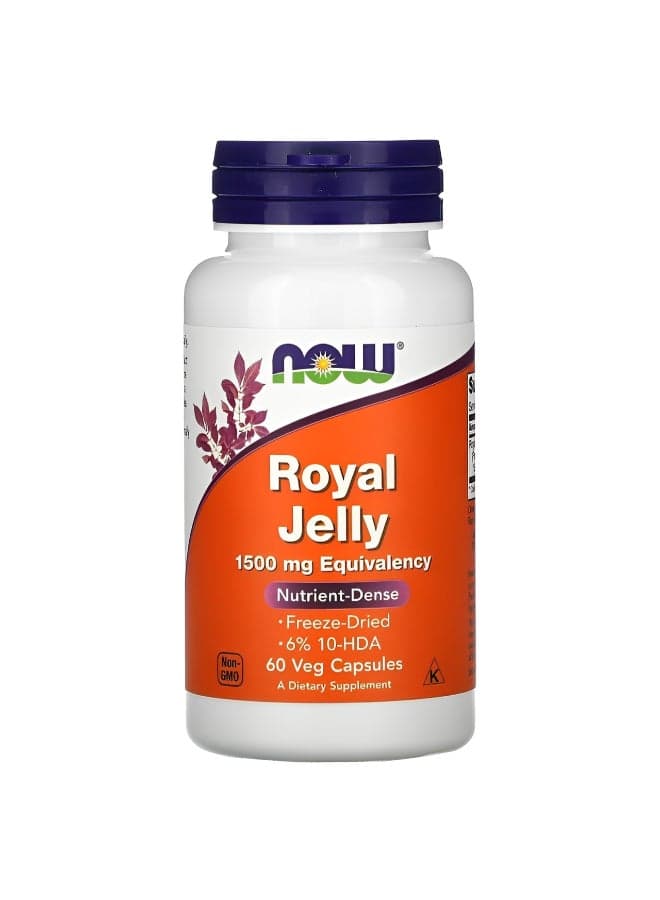 Royal Jelly Nutrient Dense 1500Mg 60 Capsules