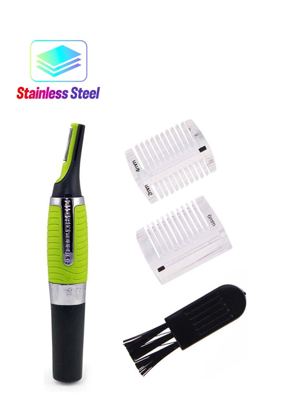 All In One Hair Trimmer Grooming Kit Black/Green