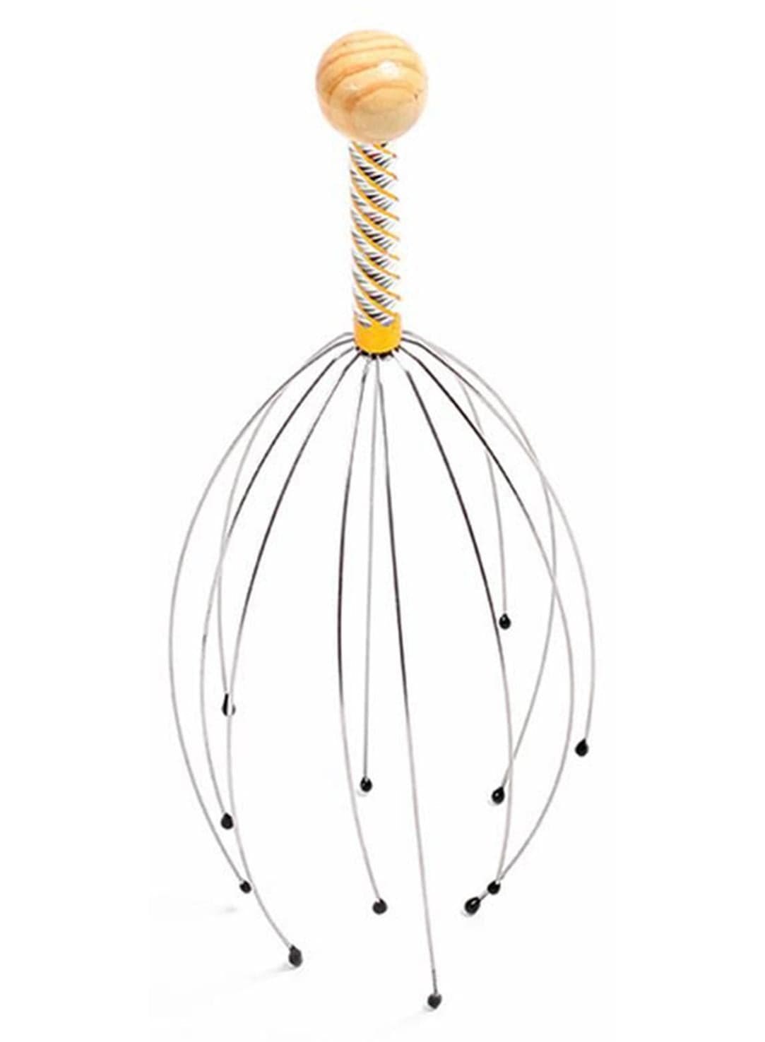 Hand Held Head Scalp Massager Multicolour