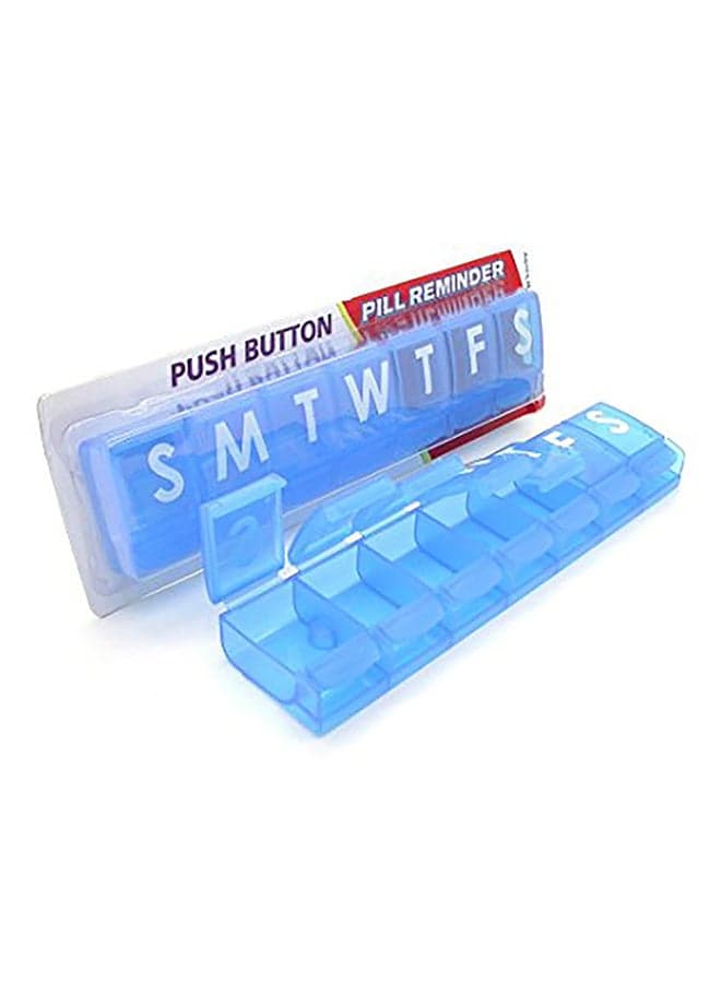 Pillbox 7 Day Push Button:400898