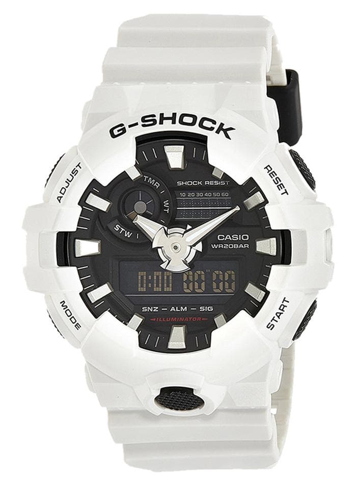 Men's G-Shock Water Resistant Analog Digital Watch GA-700-7ADR