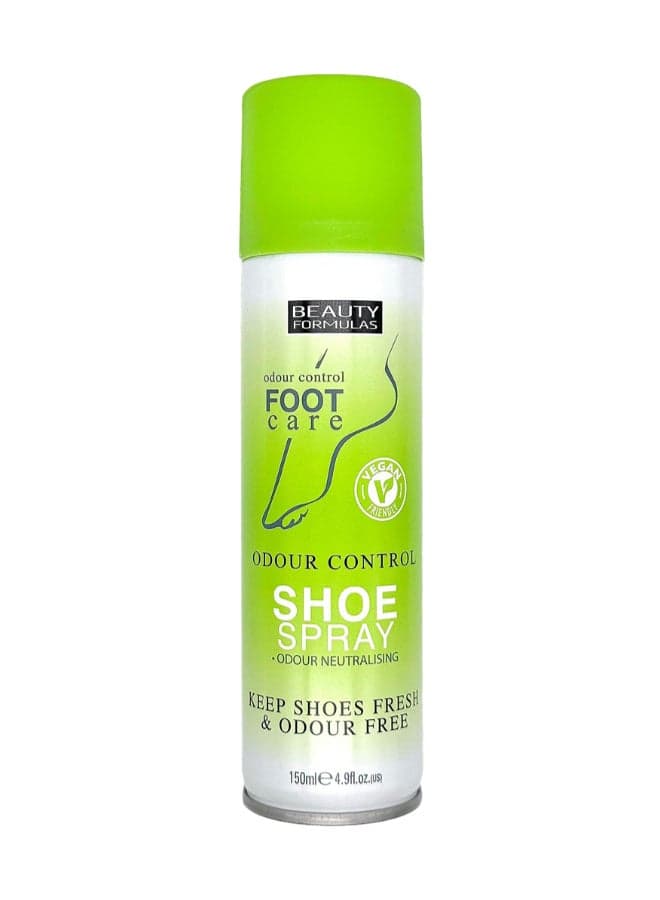 Beauty Formulas Odour Control Shoe Spray, Keeps Shoes Fresh & Odour Free, 150Ml 150ml