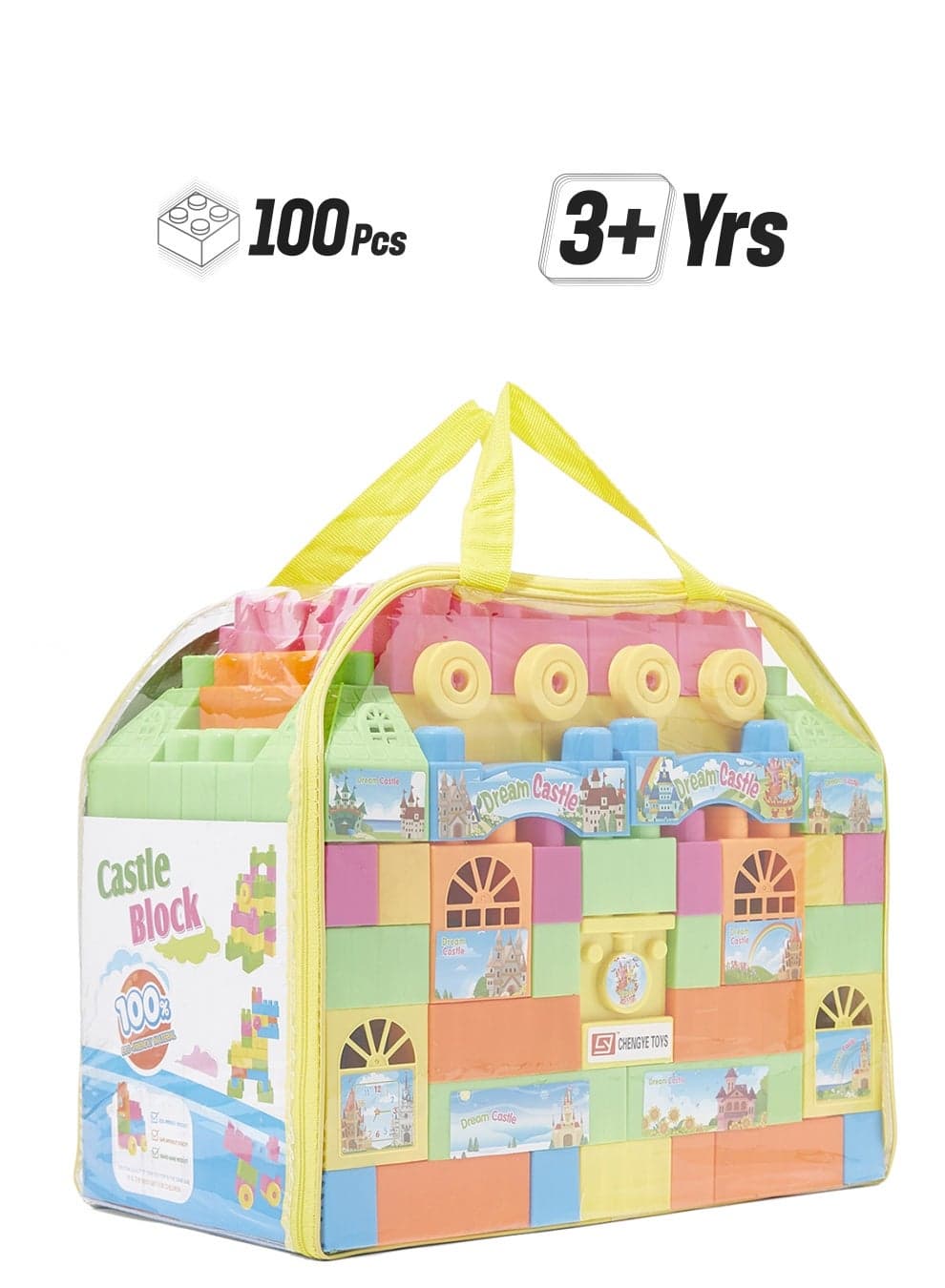 Assemble And Carry Building Blocks Set 100