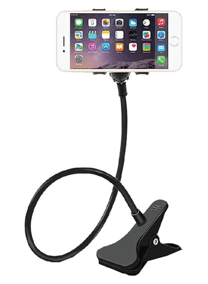 Flexible Phone Holder And Mount Black