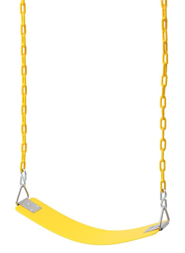 Non-Slip Sturdy Durable Easy Installation Swing Seat Set Playground Equipment 61x15x150cm
