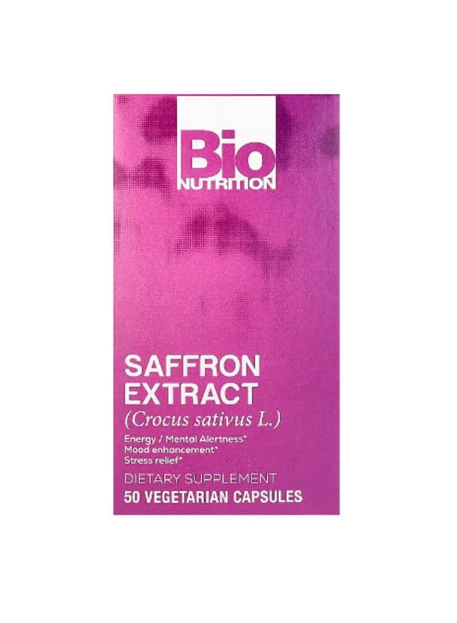 Bio Nutrition, Saffron Extract, 88.5 mg, 50 Vegetarian Capsules