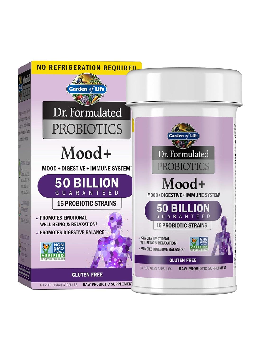 Dr. Formulated Probiotics Mood+ 60 Vegetarian Capsules