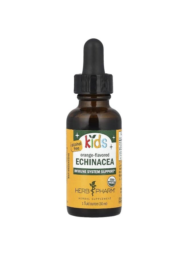 Kids Echinacea Alcohol Free Orange 1 Fl Oz