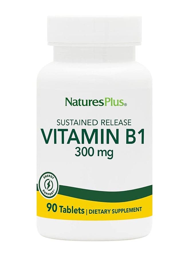 Vitamin B1 Dietary Supplement The Best High Potency Sustained Release 300Mg 90 Tablets