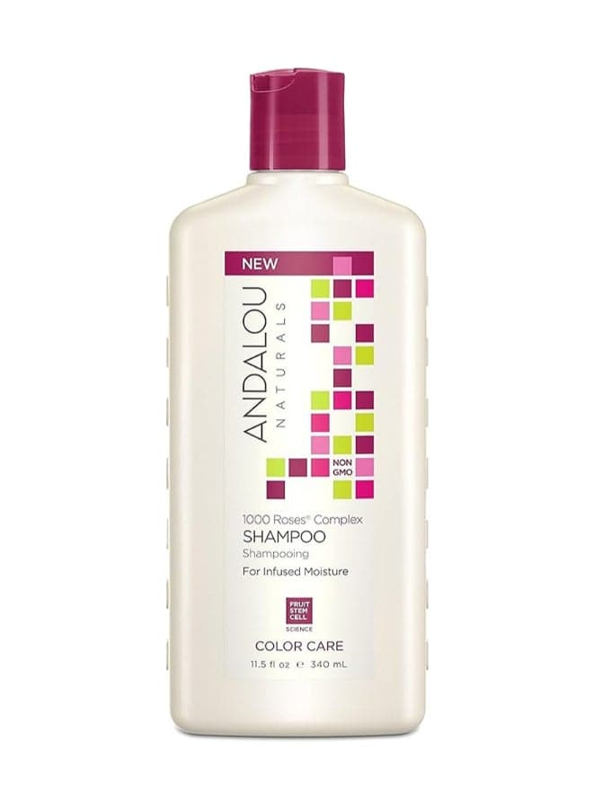 Andalou Naturals 1000 Roses Complex Colour Care Shampoo For Infused Moisture 340ml