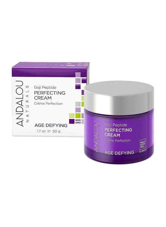 Andalou Naturals Goji Peptide Perfecting Cream, Age Defying 50grams