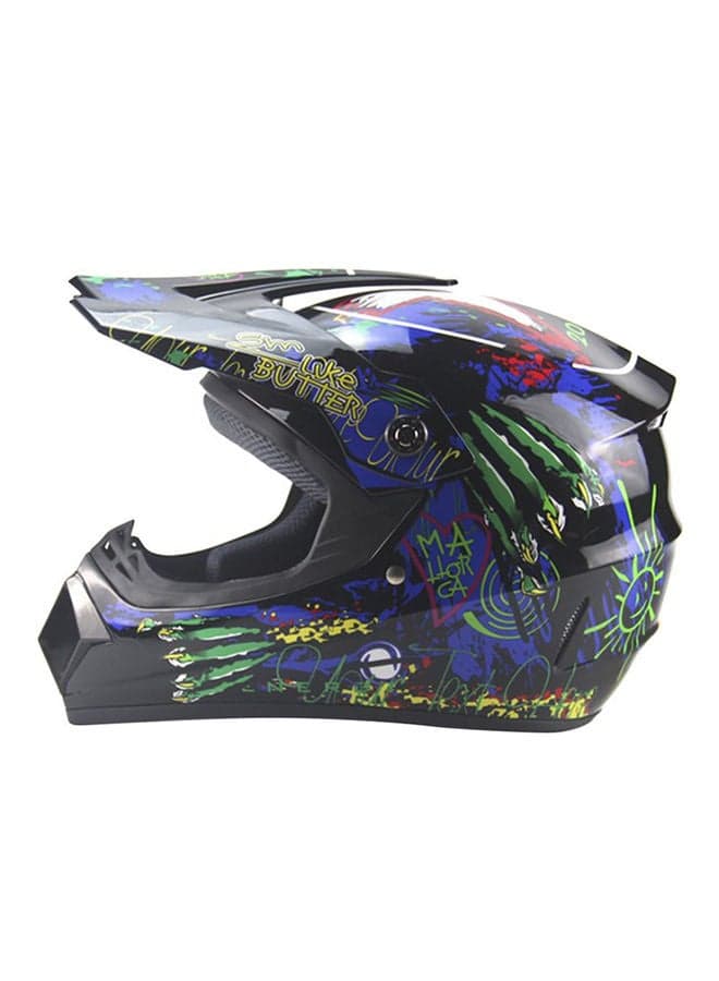 3-Piece Racing Motorcycle Helmet Kit