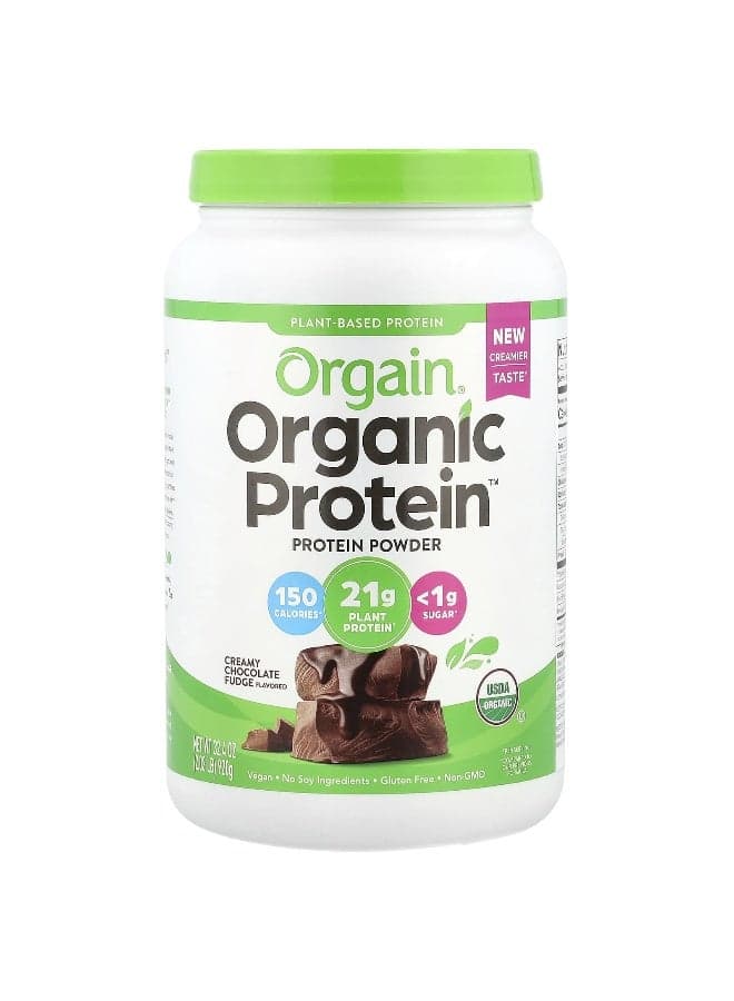 Orgain Organic Protein Powder Creamy Chocolate Fudge 2.03 Lb