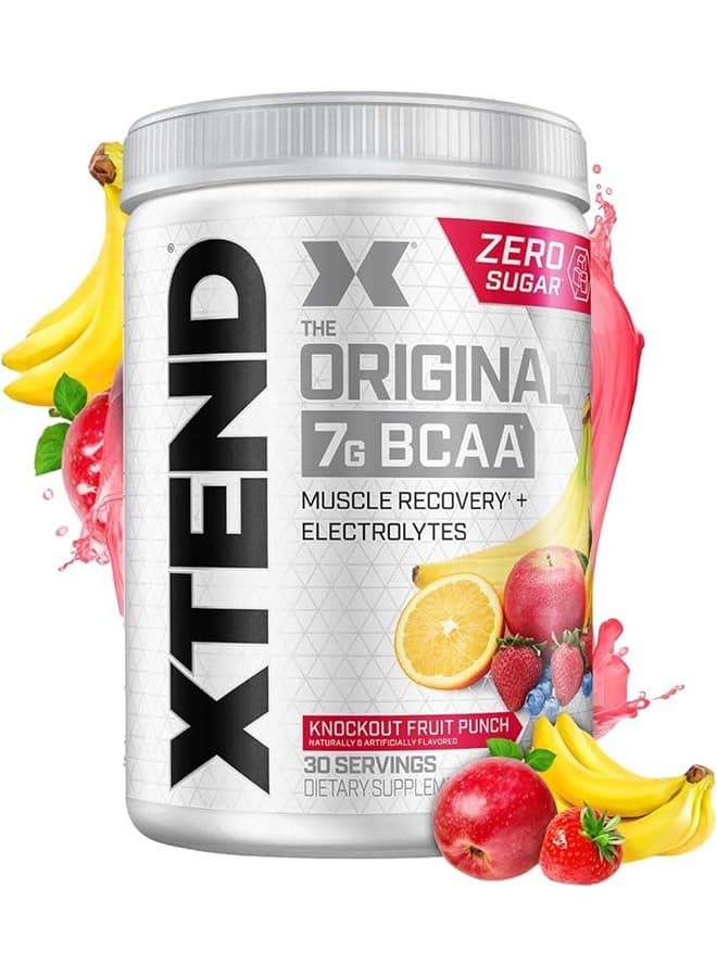 XTend BCAAs Diet Supplement Fruit Punch - 411 gram
