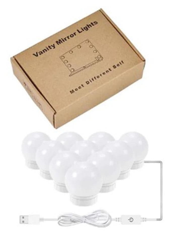 Dressing Room LED Light Mirror White