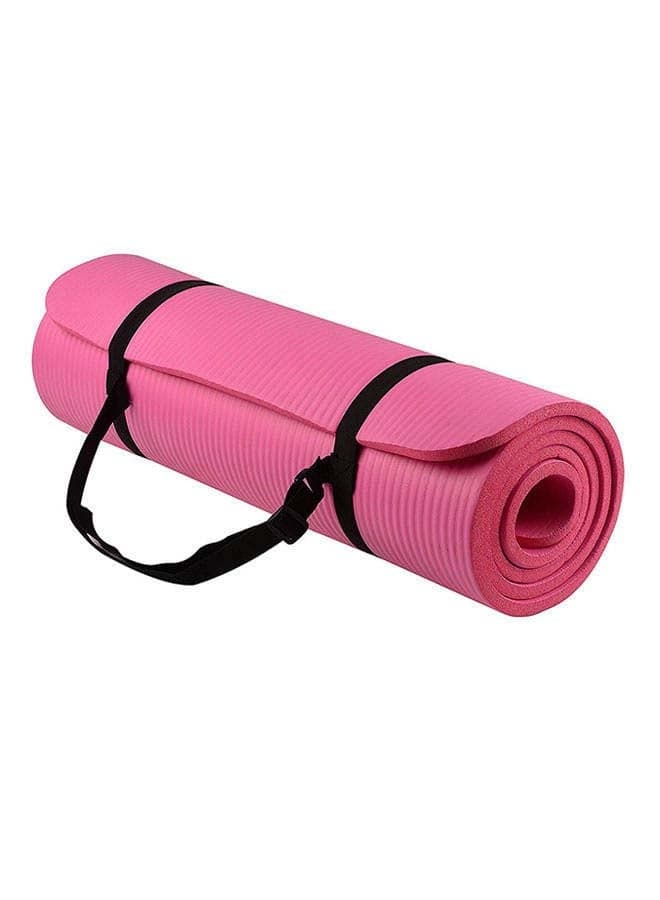 Anti-Tear Exercise Mat With Carrying Strap