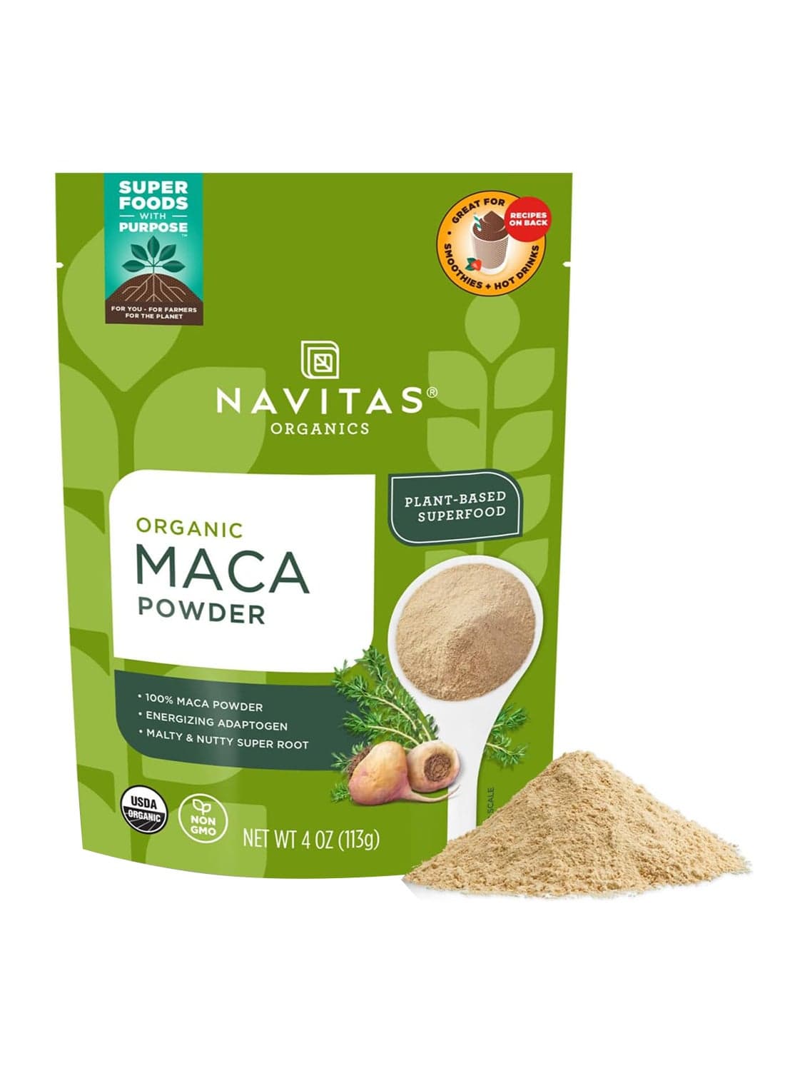 Organic Maca Powder 4 Oz (113 G)