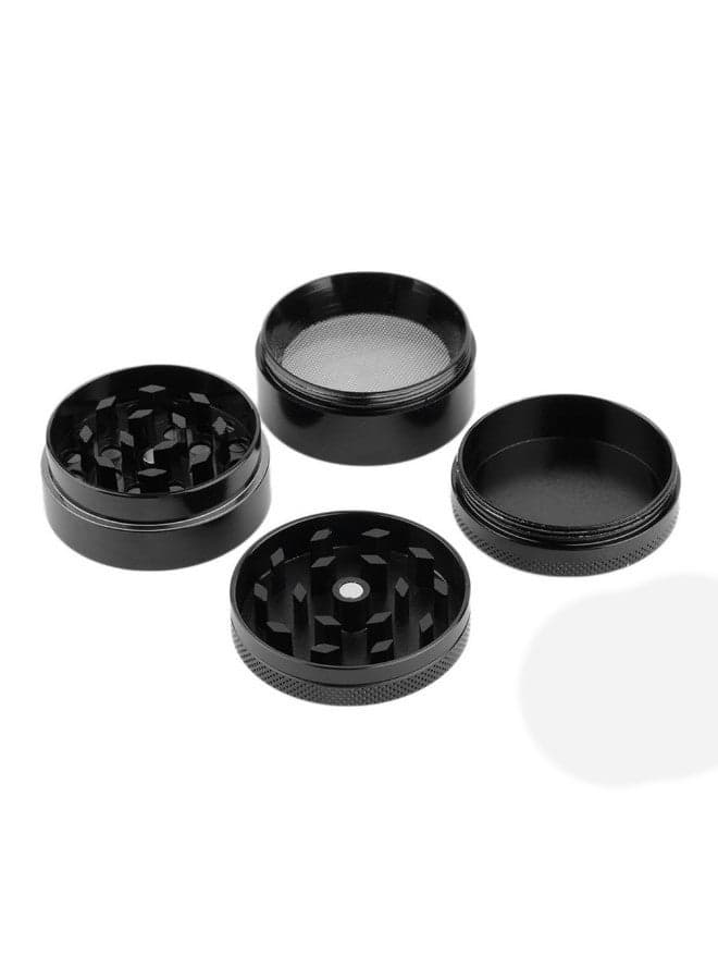 Hand Muller Spice Crusher Herb Grinder Black 3.5cm