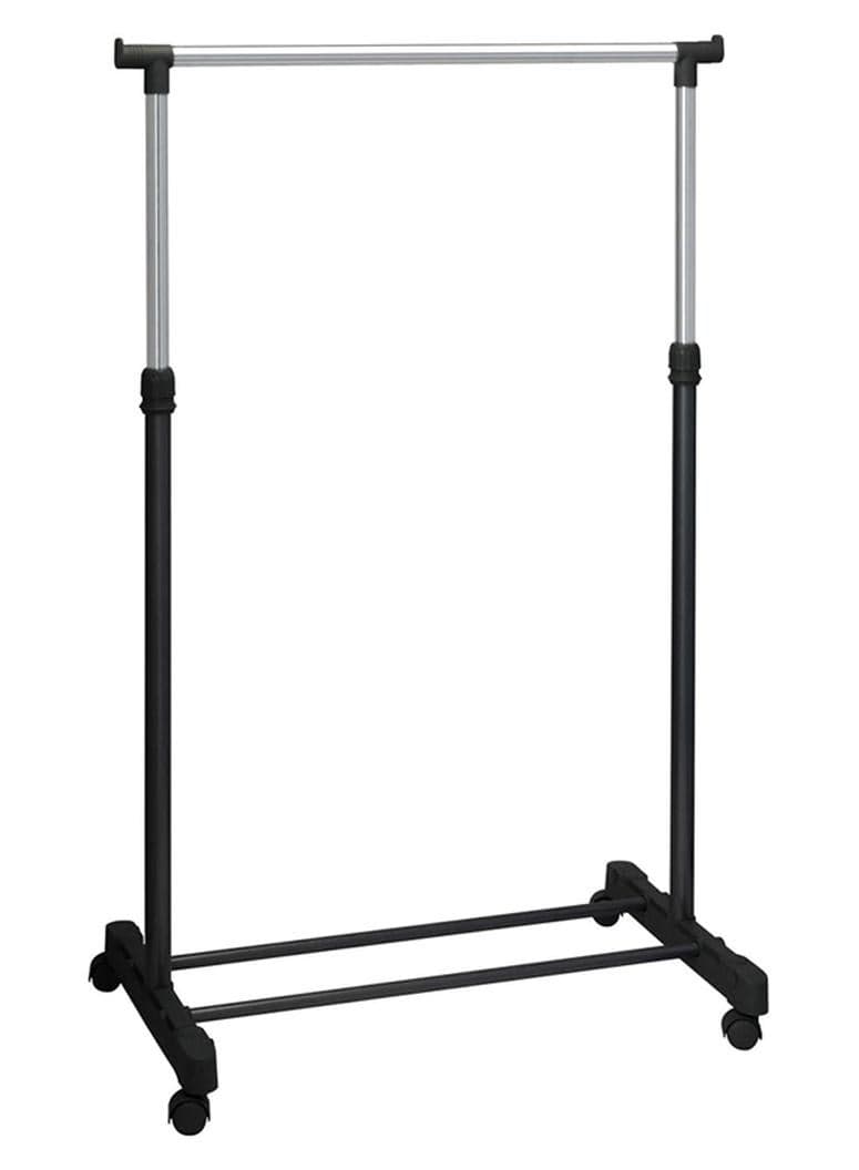 Garment Rack Silver/Black Medium