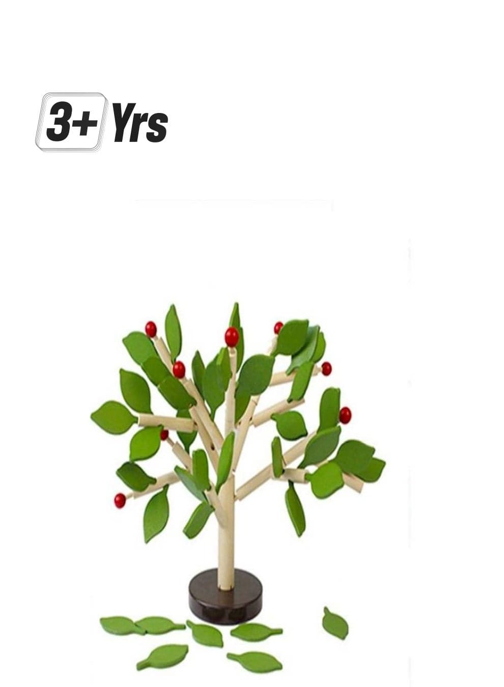 Children Montessori Learning Education Wooden Toys Early Learning Table Tree Game Creature Blocks 3+ Years