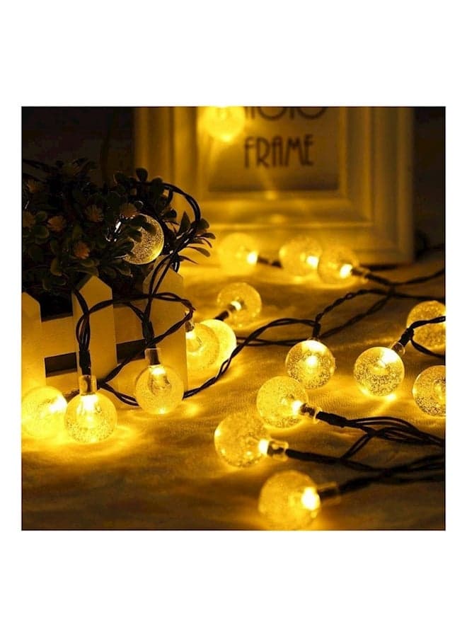 LED Crystal Ball String Lights Assorted 20feet