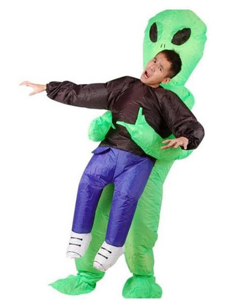 Alien Rich Authentic Detailed Themed Party Fancy Dress Cosplay Costume