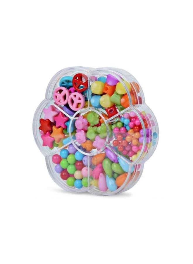 Set Of 7 Plastic Beads