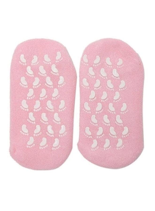 1 Pair Moisturizing Treatment Gel Spa Socks