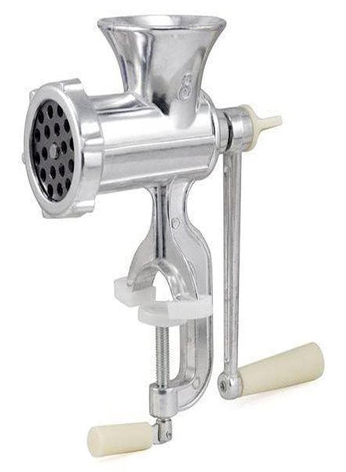 Aluminium Meat Grinder Silver