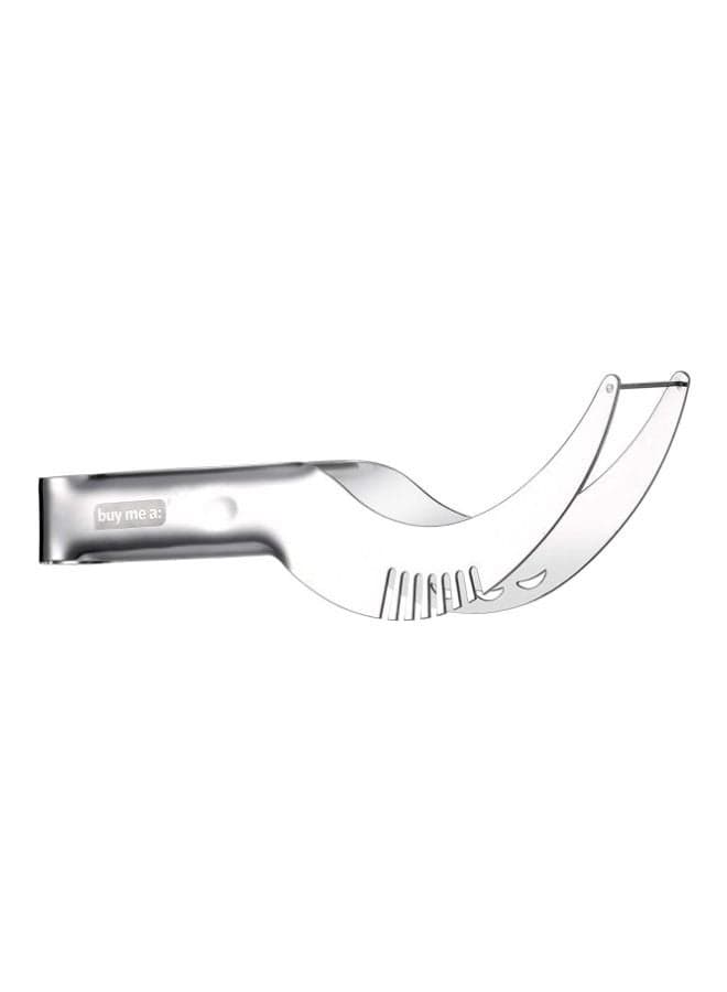 Stainless Steel Watermelon Slicer And Cutter Silver