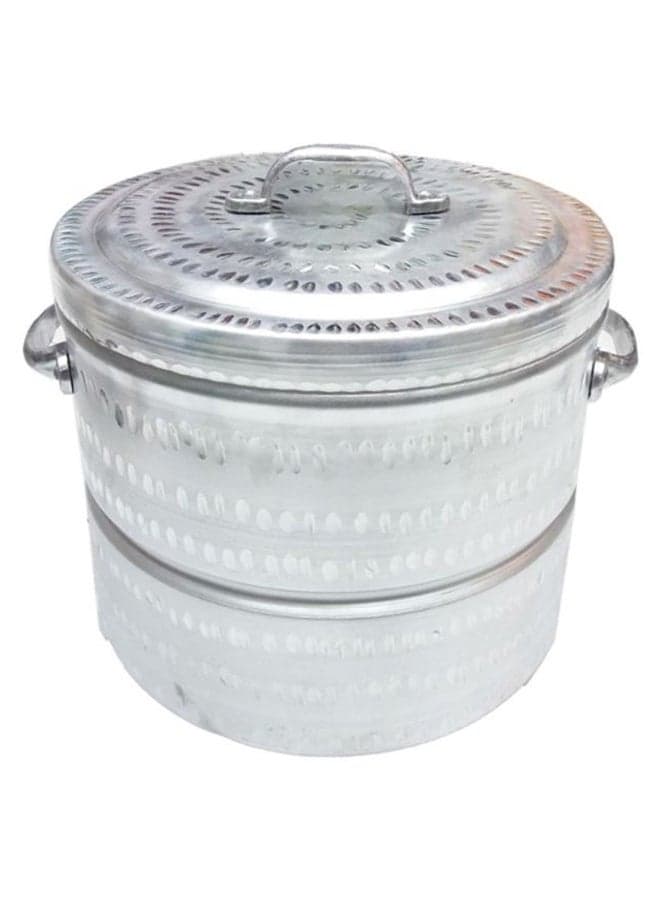Mandi Biryani Cooking Pot Silver 12inch