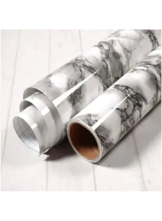 Marble Pattern Self-Adhesive Wallpaper Multicolour 60x5meter