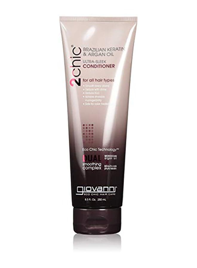 2Chic Brazilian Keratin And Argan Oil Conditioner (For All Hair Types) 250grams
