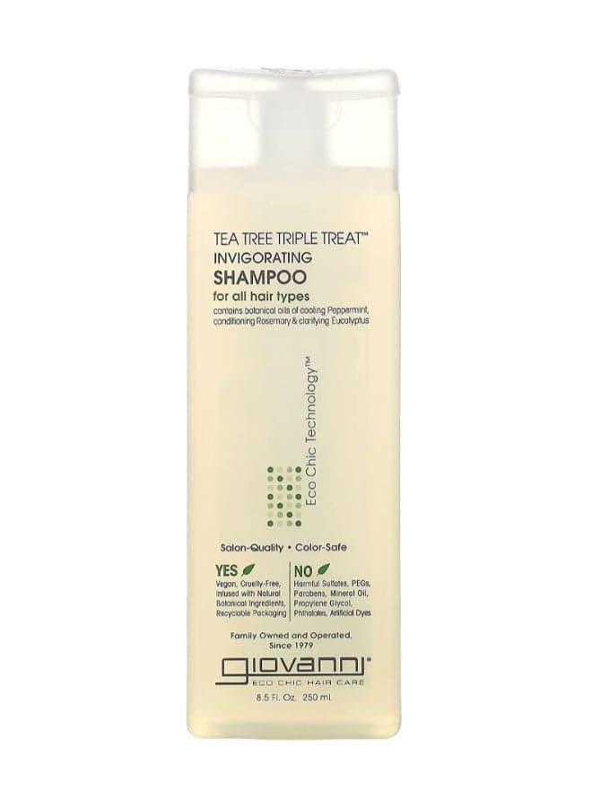 Tea Tree Triple Treat Invigorating Shampoo 250ml