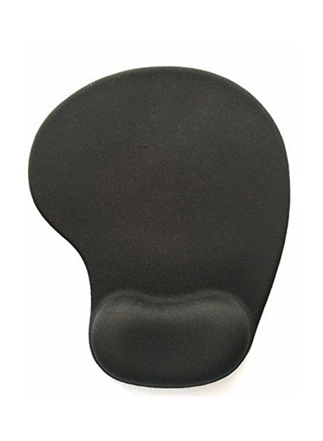 Soft Skin Mouse Pad With Gel Wrist Support Band Multicolour