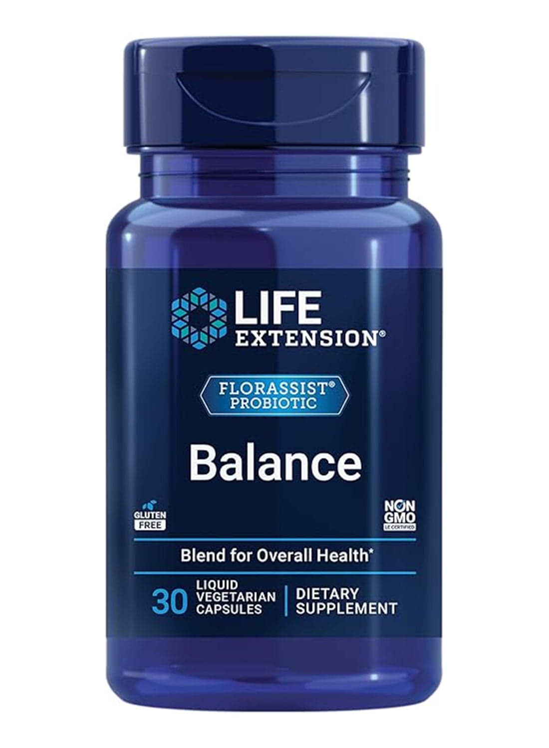 Life Extension FLORASSIST Balance Probiotic Vegetarian 30 Capsules