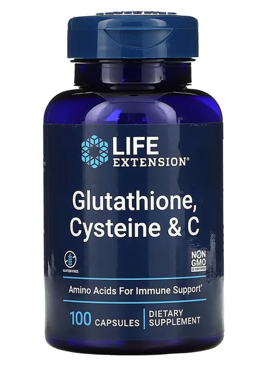 Glutathione, Cysteine And C 100 Capsules