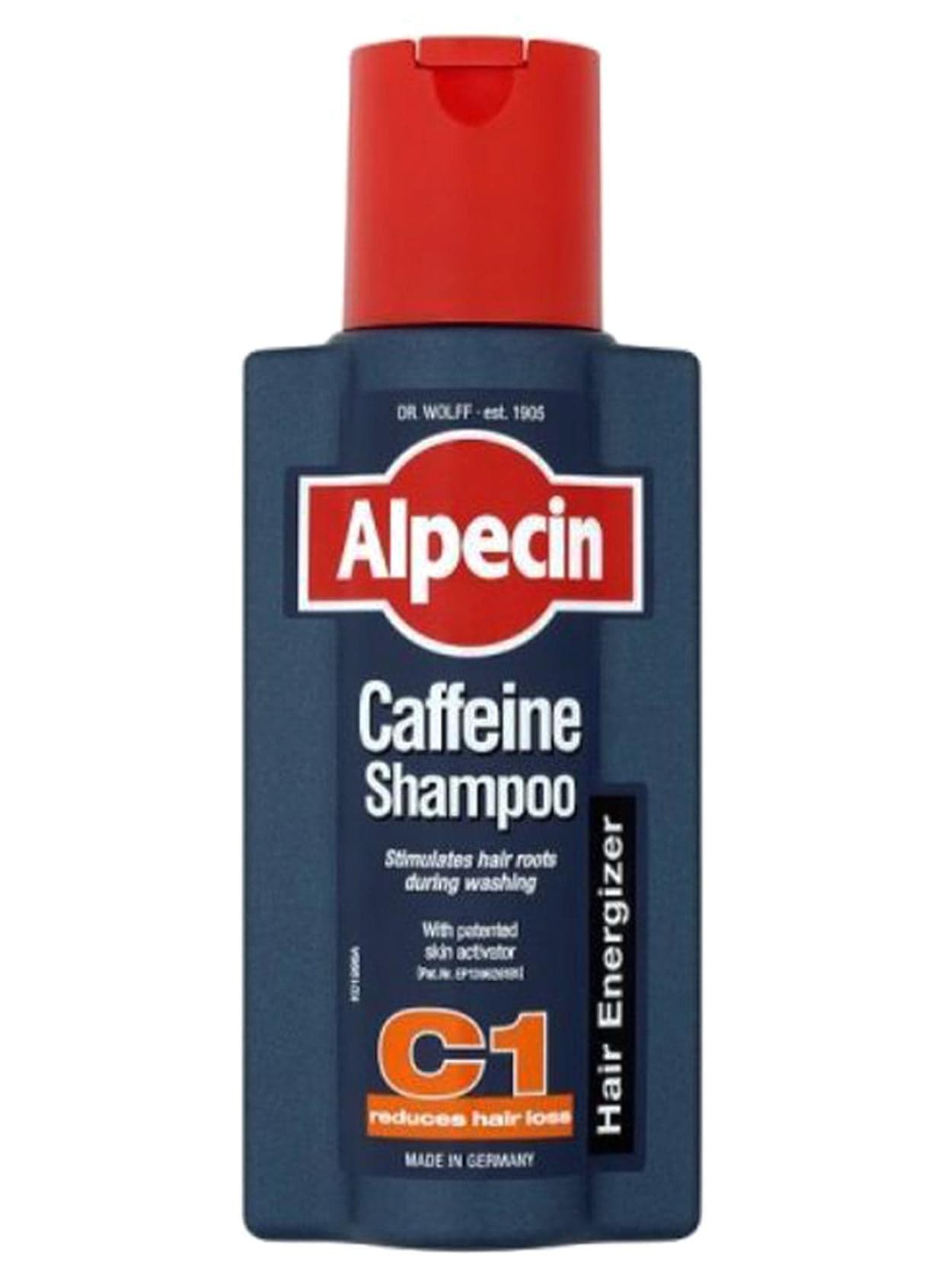 C1 Against Hair Loss Caffeine Natural Shampoo Red/Grey 250ml