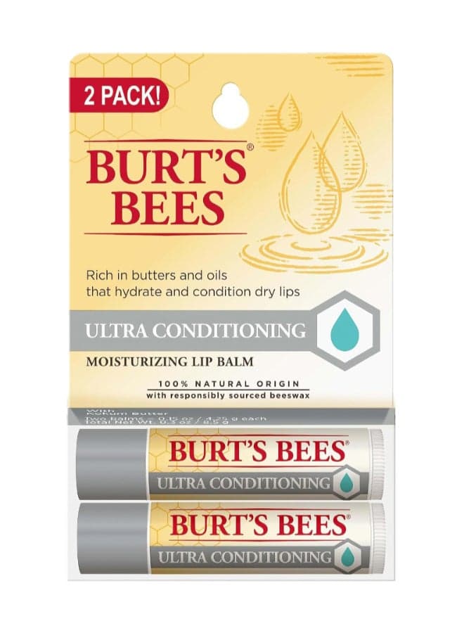 Ultra Conditioning Lip Balm Twin Pack Multicolour