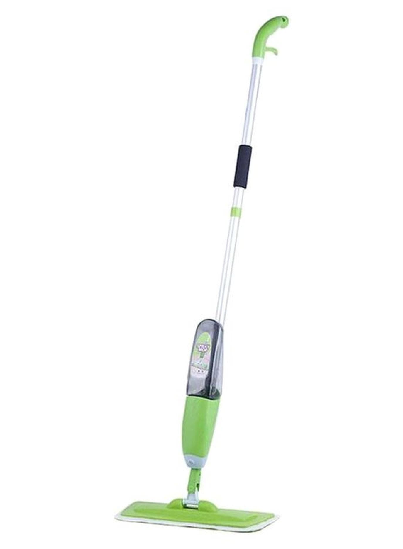 Floor Spray Mop White/Green/Silver