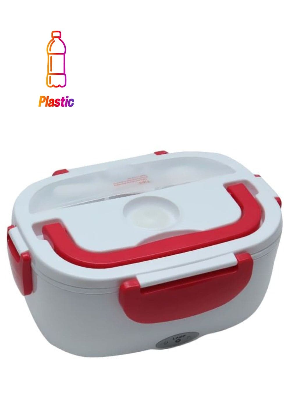 Electric Lunch Box Red/White