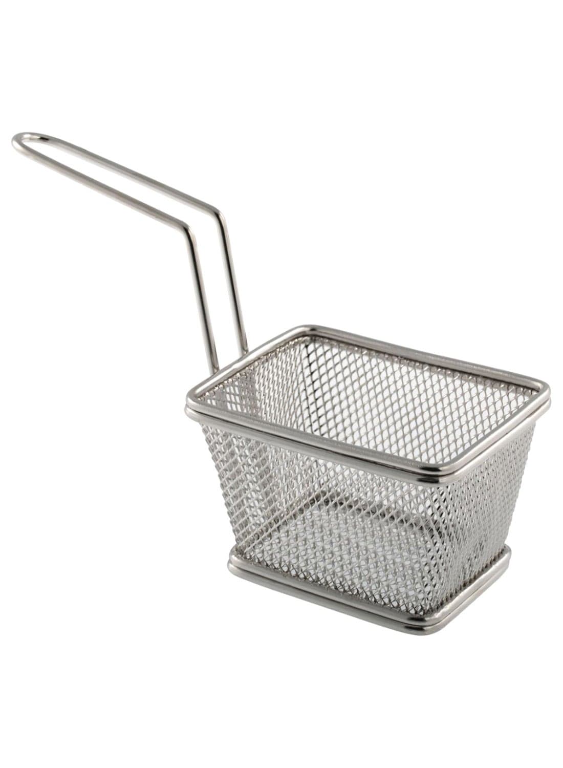 Berlyn Square Fry Basket Silver 7cm