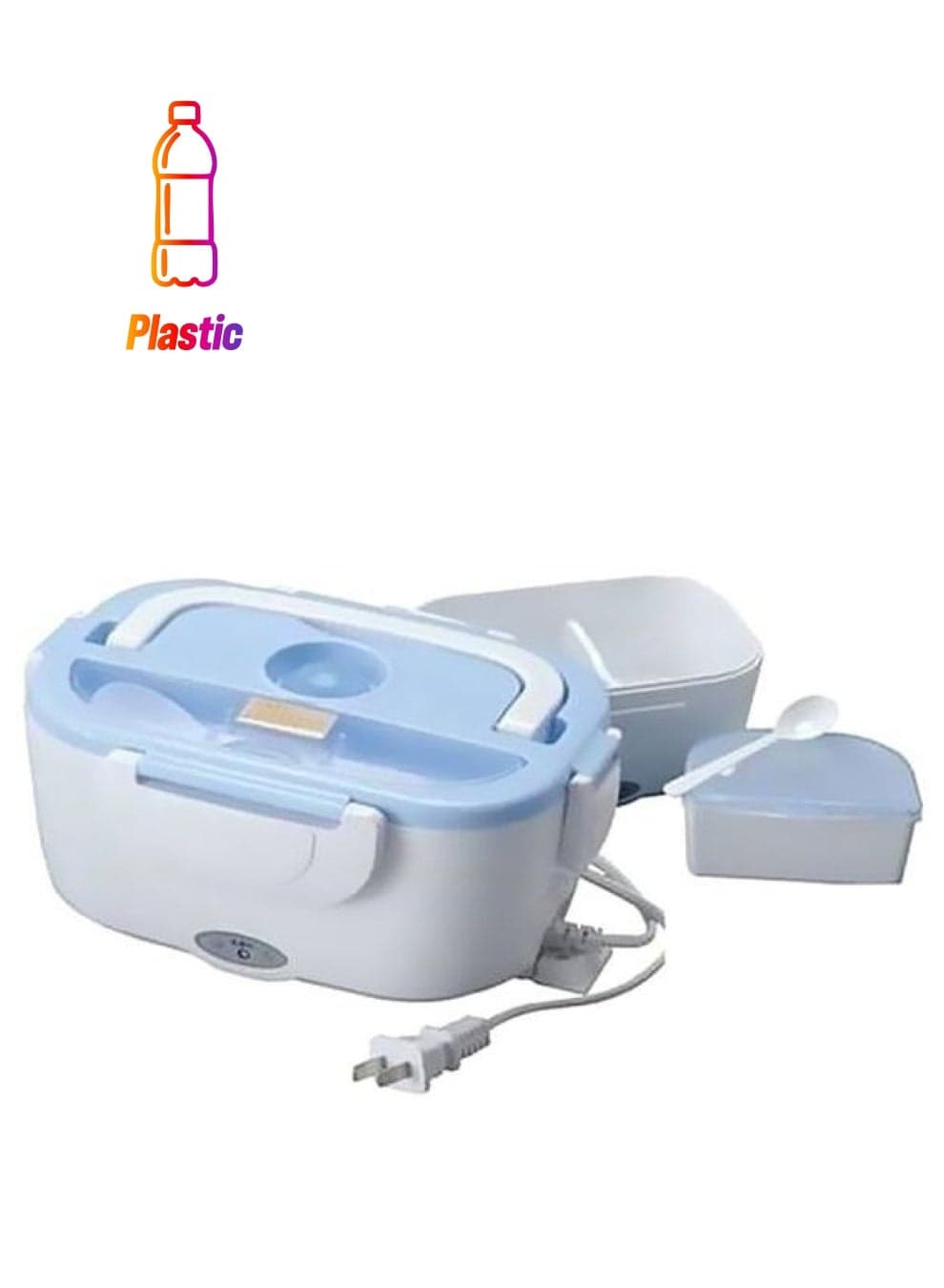Electric Lunch Box White/Blue